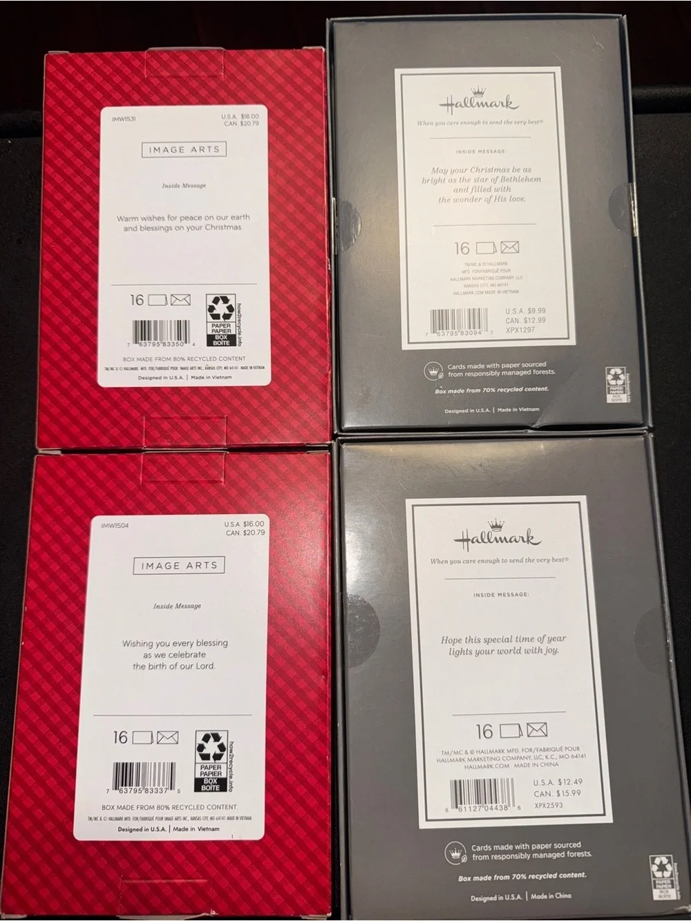 Christmas cards